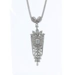 Deco-Inspired Statement Pendant Necklace
