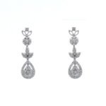 Elegant Floral Teardrop Jewelry Set
