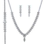 Marquise Cut Zirconia Jewelry Set