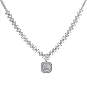Princess Cut Zirconia Jewelry Set