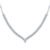 V-Shaped Zirconia Jewelry Set