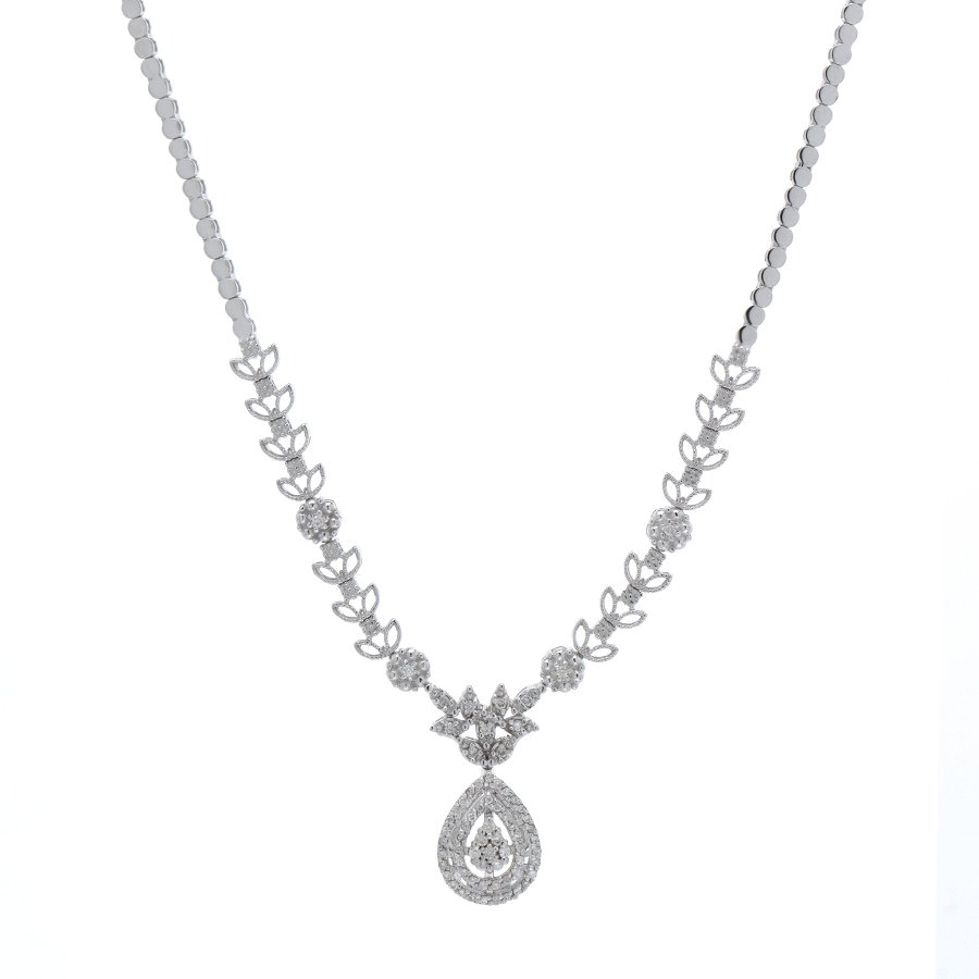 Elegant Floral Teardrop Jewelry Set